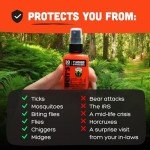 Travel Size Bug Spray with 30% DEET - 4 Pack