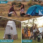 Portable Adjustable Camping Toilet for Adults & Kids