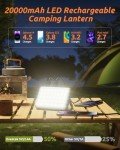 Eventek 4000LM Rechargeable LED Lantern - Waterproof & Versatile