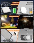 Eventek 4000LM Rechargeable LED Lantern - Waterproof & Versatile