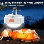 Rechargeable LED Tent Lights for Emergencies