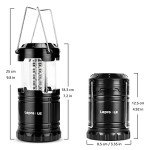 Lepro LED Lanterns - 4 Pack Hurricane Kit