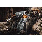 Waterproof Camping Match Kit Holder - Blaze Orange