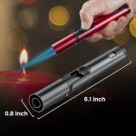 Butane Torch Lighter Set for Grilling and Camping