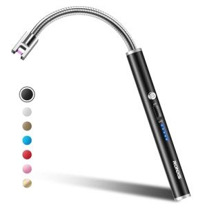 Rechargeable Electric Candle Lighter with LED Display