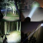 PeakPlus Rechargeable Tactical Flashlight with Charger