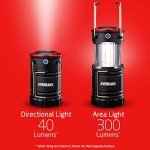 Rechargeable LED Camping Lanterns, 4-Pack