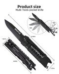 17-in-1 Survival Multitool Knife and Accessories