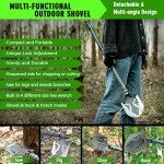 Multifunctional Tactical Shovel and Hatchet Combo