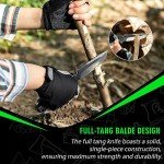 Survival Hatchet & Axe Combo Set with Sheath