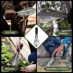 Portable Folding Trowel for Camping and Survival