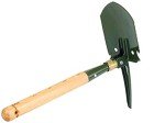 Heavy Duty Folding Survival Shovel with Pick