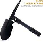 Multi-Use Folding Shovel for Camping and Emergencies