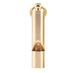 Premium 125db Brass Emergency Survival Whistle