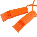 Emergency Whistle Kit with Lanyard - 20 Pack