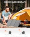 Portable Solar Generator with Power Bank and Panel