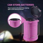 Pink LED Camping Lanterns - 4 Pack Emergency Kit