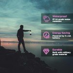 Pink LED Camping Lanterns - 4 Pack Emergency Kit