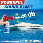 Loud Handheld Air Horn for Emergencies and Safety