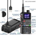 BAOFENG 5RM Ham Radio Walkie Talkies 2-Pack