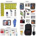 Ready America 72 Hour Emergency Kit for 4 People