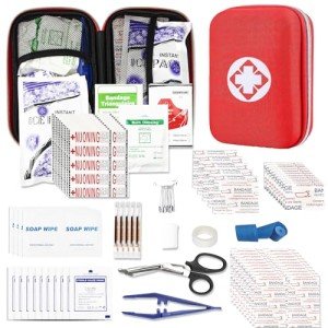 274-Piece Emergency First Aid Kit for Home & Travel