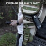 Super Bright Rechargeable LED Flashlight (2 Pack)