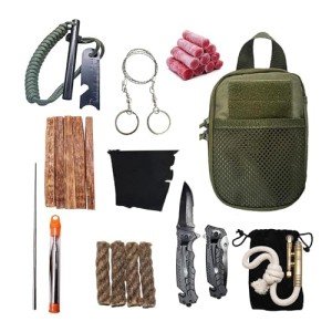 Teal Skyes Ultimate Fire Starter Survival Kit