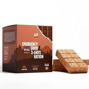 72-Hour Emergency Food Supply: Chocolate Biscuit Bars