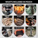 Teal Skyes Ultimate Fire Starter Survival Kit