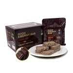 Chocolate Emergency Food Ration Bars - 12 Count