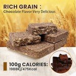 Chocolate Emergency Food Ration Bars - 12 Count