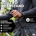 Adjustable Aluminum Trekking Poles with Cork Grip