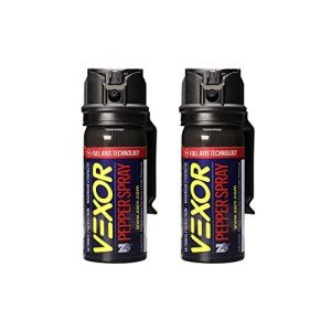 Vexor 2-Pack Police-Strength Pepper Spray with Clip