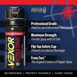 Vexor 2-Pack Police-Strength Pepper Spray with Clip