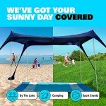 Hurricane Ready Beach Tent with UPF50+ Protection