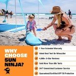 Hurricane Ready Beach Tent with UPF50+ Protection