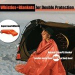 Frelaxy Extra-Thick Emergency Blankets 2-Pack/4-Pack