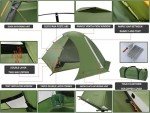 Compact Waterproof Tent for 2 People