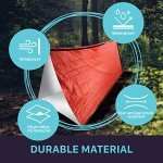 FosPower Mylar Emergency Sleeping Bag with Whistle
