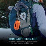 FosPower Mylar Emergency Sleeping Bag with Whistle