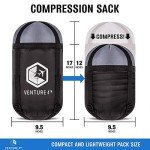 Lightweight Water Resistant Sleeping Bag for All Ages