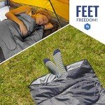 Lightweight Water Resistant Sleeping Bag for All Ages