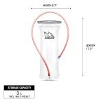 USWE Elite 3.0L Hydration Bladder for Backpacks