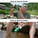 AQUASIV Lightweight Personal Water Filter for Emergencies
