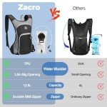 Zacro Lightweight Hydration Backpack with 2L Bladder