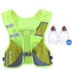AONIJIE Hydration Backpack with Bottles - Green