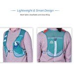 AONIJIE Hydration Backpack with Bottles - Green