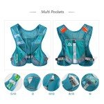AONIJIE Hydration Backpack with Bottles - Green
