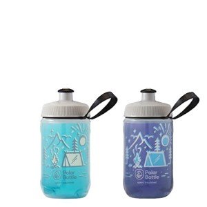 Kids 2-Pack Insulated Water Bottles - Teal & Navy